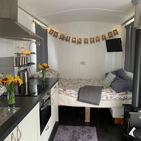 Tides Reach, Deluxe Shepherds Hut 1, 100M From The Beach Saint Merryn Exteriör bild